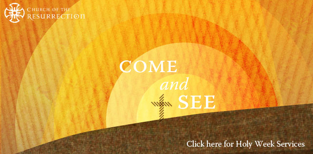 2012 Holy Week Banner 2012 Holy Week Banner
